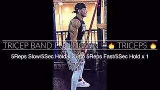 AF Training Videos - Tricep Pull Down