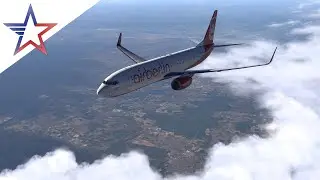X-Plane 11 |  Smooth Landing in LSZH | Zibo B738