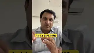 Aaj ka Bank Nifty Analysis #bankniftyanalysis #bankniftyoption #bank #nifty #shorts #options #trade