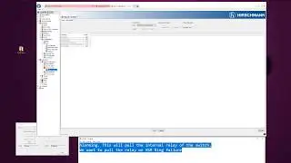 Hirschmann RSP 25 Setup video with HSR bus