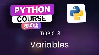 Variables in Python in Tamil
