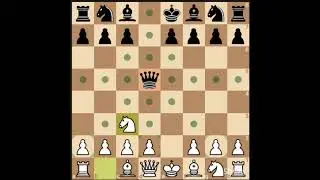 Очень быстрая потеря ферзя в Скандинавской защите 👑💪🇸🇪🇸🇯🇫🇮🇩🇰