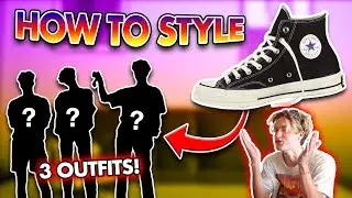 How To STYLE: CONVERSE! *3 Streetwear Outfits*