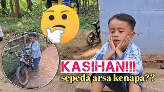 KASIHAN🥲 SEPEDA ARSA JADI ESKRIM