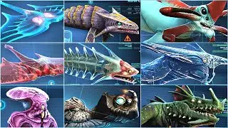 ALL LEVIATHAN & ALL CREATURE IN SUBNAUTICA