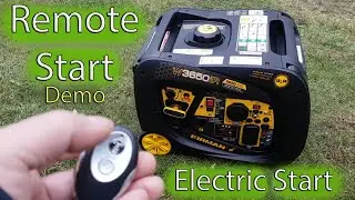Firman Home & RV Portable Inverter Generator W3650IR.   3650/3300 Watts  Remote & Electric  Start