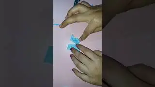 How to make easy paper bow ||easy paper bow DIY ||#shorts||#paperbow #papercraft #giftwrappingideas