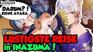 Genshin Impact Deutsch | SO LUSTIG ist INAZUMA! | NO AYAKA Herzschmerz, Geständnis, Japan-Stories