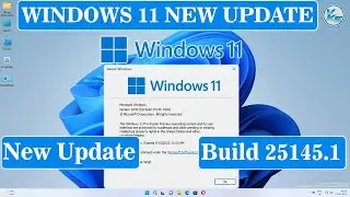 ✅ Windows 11 New Update 22-06-2022 | How To Update Windows 11 Build 25145.1
