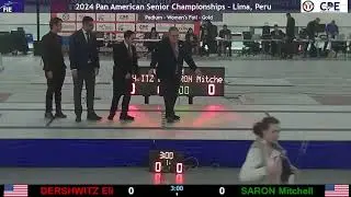 Panam Champs 2024 SMS - GOLD - Eli Dershwitz USA v Mitchell Saron USA