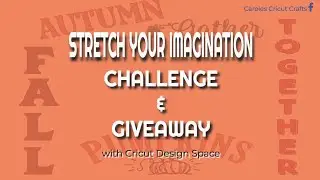 STRETCH YOUR IMAGINATION - CHALLENGE & GIVEAWAY