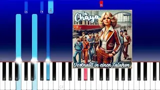 Butterbro - Verknallt in einen Talahon (Piano Tutorial)