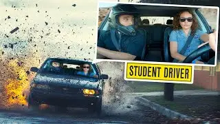 Teaching My Little Sister How To Drive...