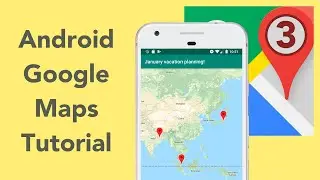 Android Google Maps Tutorial Ep 3: Display Map with Markers - Kotlin Android Studio Development