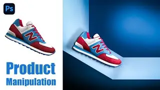 Design Manipulation | Product Poster Ads Shoes | Photoshop Tutorial