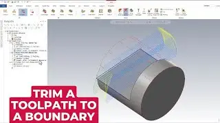 Mastercam 2023: Trim Toolpath
