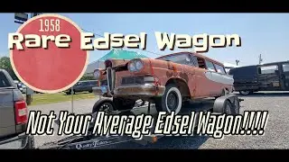 Rare 1958 Edsel Wagon Not your Average Edsel Wagon!!