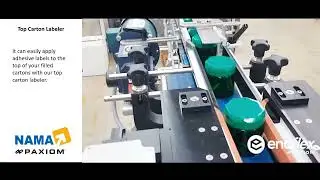 Top Carton Labeler for Jars| Nama | Paxiom