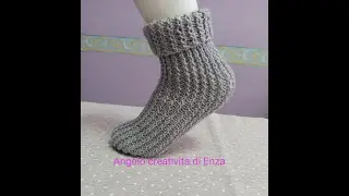 Calzettoni ai ferri per tutte le misure 🧦🧶Maglia facilissima