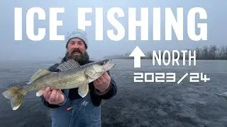 ICE FISHING UP NORTH | WALLEYES & PANFISH