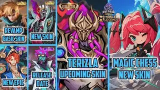 MLBB NEW UPDATE 2024 - TERIZLA SKIN COLLECTOR, JOHNSON LEGEND, CLINT NEW EPIC, REVAMP YIN BASIC