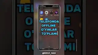 Telefonda internetsiz o'yinlar 