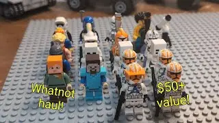 Lego Minifigure Haul from Whatnot |Star Wars, Indiana Jones and more!|