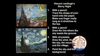 Starry Night Painting (Mrs. Brown • Art ®)