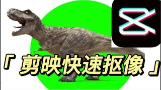 剪映电脑版快速抠像 颜色调整技巧 ZZLAB