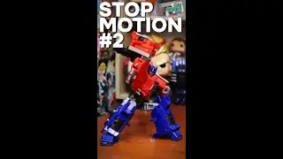 I Try Stop Motion 02: Cyberverse Optimus Prime #transformers #cyberverse