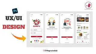 UX/UI DESIGN WITH PHOTOSHOP.....