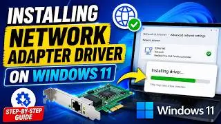Fix Network Adapter Driver Windows 11 — WiFi, Ethernet, Missing & No Internet Fix (2026)