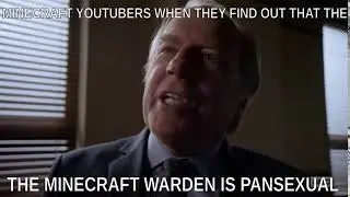 Minecraft YouTubers when...