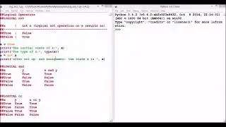 15- logical oprations oprations in python
