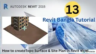 13# Draw Property Line and Topo Surface in Revit 