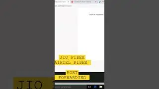 Jio fiber Port forwarding || Airtel Fiber Port Forwarding 