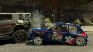 GTA IV Peugeot 205 Maxi Crash testing HD