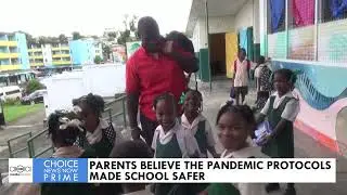 PARENTS BELIEVE THE PANDEMIC PROTOCOLS MADE SCHOOL SAFER