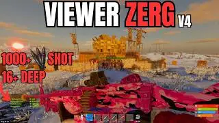 I assembled the MOST EFFICIENT ZERG... | Rust Console Edition