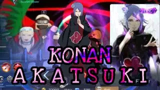SCRIPT HANABI X KONAN AKATSUKI | FULL EFFECT | MOBILE LEGENDS