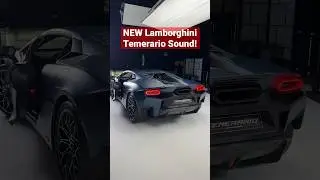 Lamborghini Temerario Soundcheck! 🔊💥