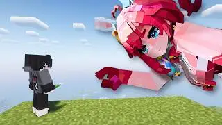 En este MOD una WAIFU GIGANTE te D3TON4 💀╏MINECRAFT Giganta Toki MOD