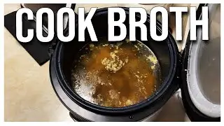 How to Cook CHICKEN BROTH in Rice Cooker (Make Bone Broth in Instant Pot)