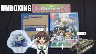 Unboxing - Girls and Pazer Dream Tank Match DX (Switch Waifu & Tank Game)