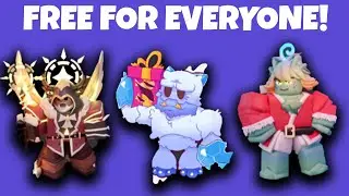 Christmas update and  new FREE STUFF! Roblox Bedwars