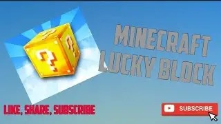 Minecraft lucky block... 🤺