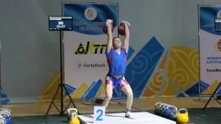 World Kettlebell Champ 2016. LC 63 reps. A. Ryabkov