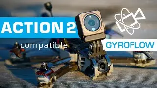 DJI ACTION 2 compatible avec GYROFLOW (stabilisation en post production).