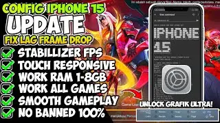 Update❗IPHONE 15 All Non Root Game Modules | Fix Frame Drop Delay | Improve Your Device Perfomance