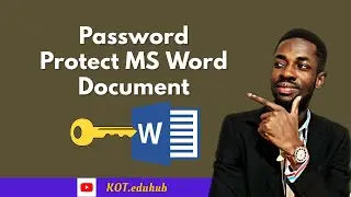 How to Password Protect a Word Document